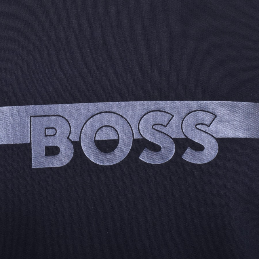 BOSS Authentic Sweatshirt Navy Mainline Menswear Canada